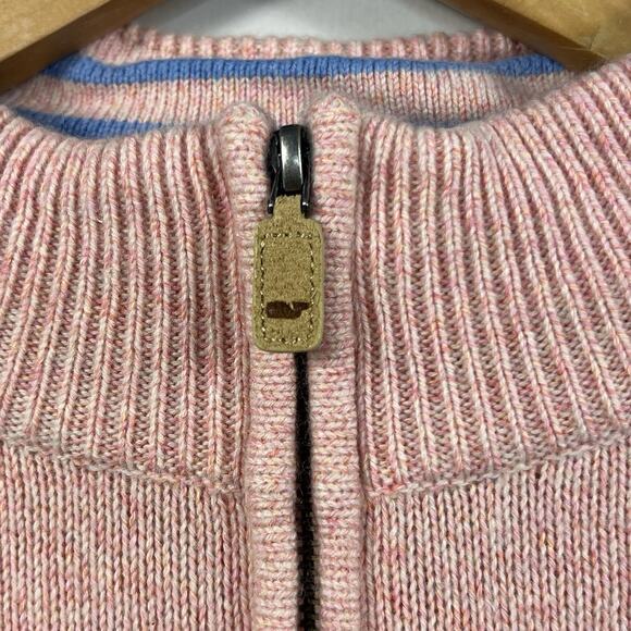 Vineyard Vines Pink Zip Up Sweater - Picture 13 of 16